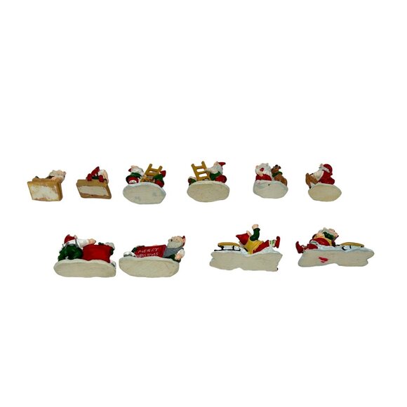 Chraming Little Christmas Elves - Set of 10 - 2 of each design. - Picture 8 of 8